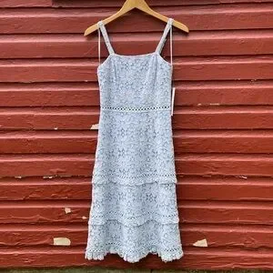 blue lace two piece prom dress Two Piece Royal Blue Lace Long Prom Dress – Dreamdressy main image 1